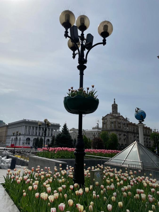Однокімнатні Апартаменти На Майдані, Дистанційне Заселення 24Х7 Kiev Eksteriør bilde