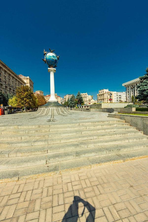 Однокімнатні Апартаменти На Майдані, Дистанційне Заселення 24Х7 Kiev Eksteriør bilde